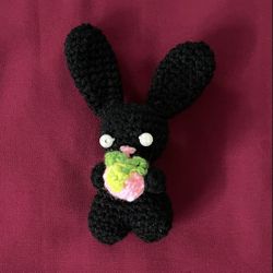 Crochets Rabbit Keychain