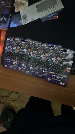 One Piece TCG OP-10 Royal Blood Sleeved Booster Packs