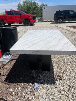 Ashley marble top Dining table
