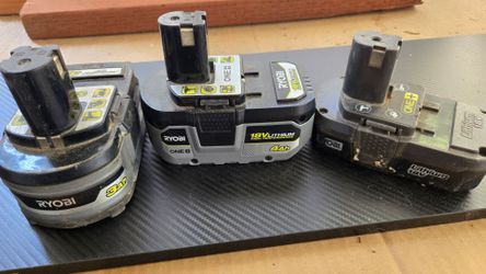 Ryobi batteries