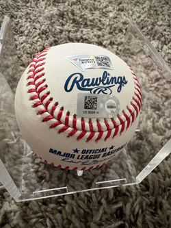 Fernando Tatis Jr. signed ball with authentication