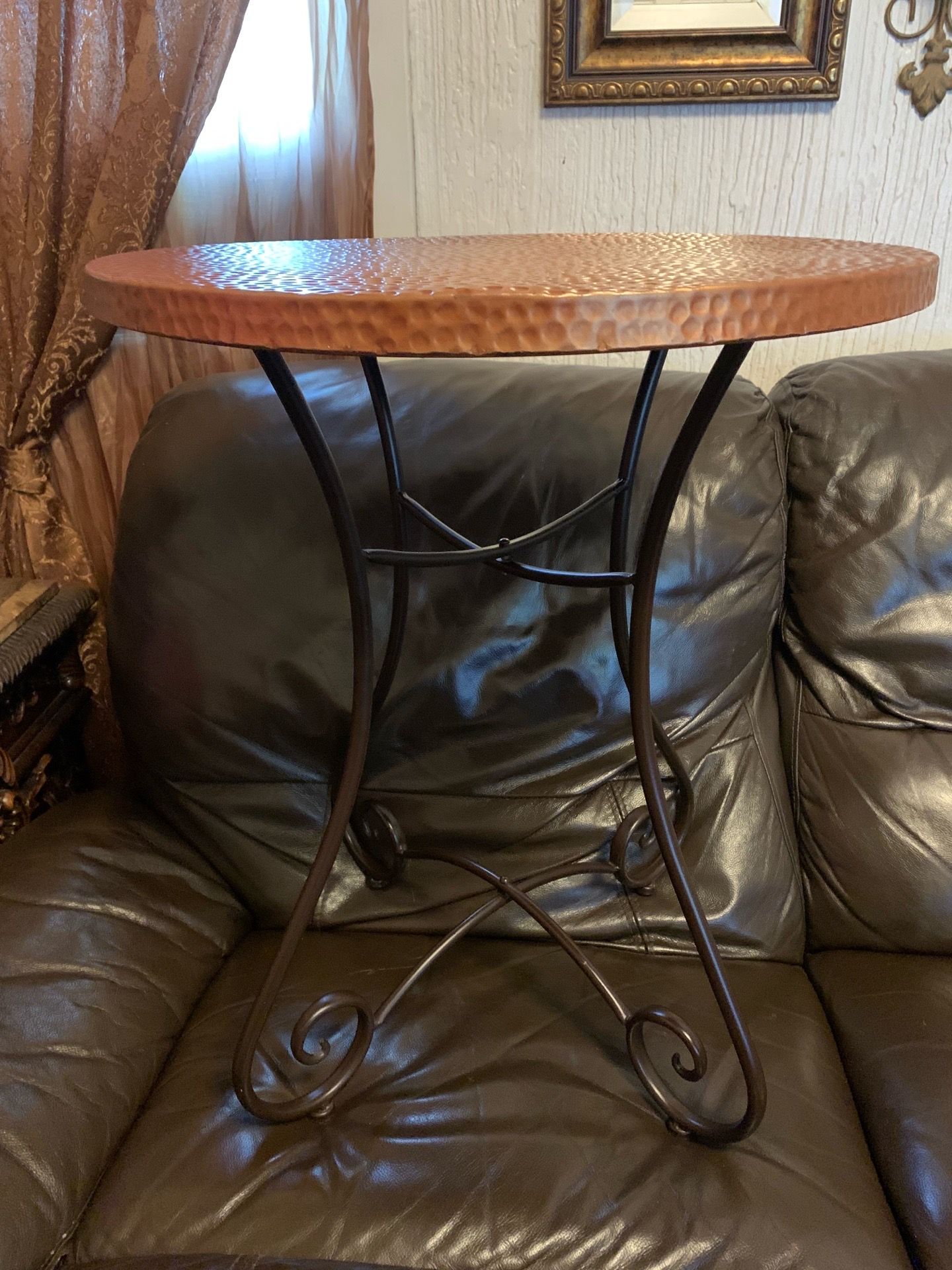 Home interiors metal table
