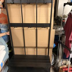 IKEA Coat Rack And Bench