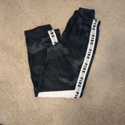 Vs PINK Size Small. Camo Pants