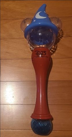 Mickey Sorceror Multi-color Flashing Light Wand