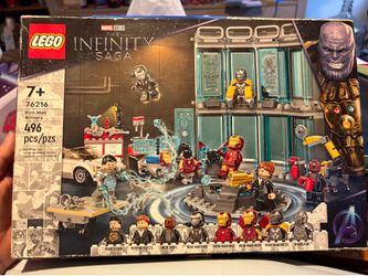 New in box Lego set #76216 Iron Man Armory