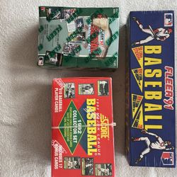 Factory-sealed Sets Of Baseball Cards