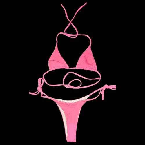 2-piece Cheeky Bikini Swimsuit Set