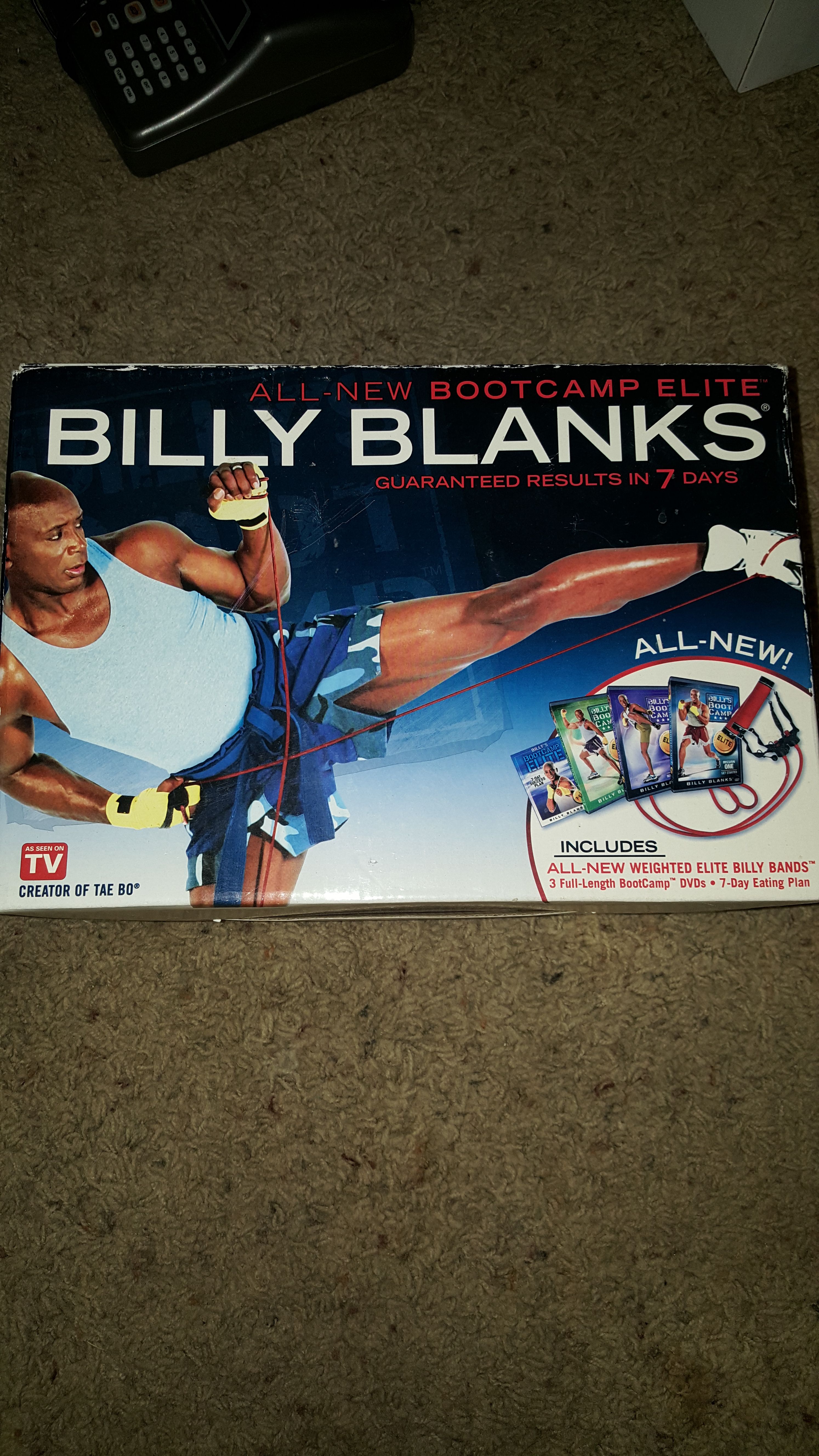 Billy blanks boot camp elite