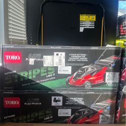 BRAND NEW - Toro 21” Stripe 60V MAX 5.0ah Battery Self Propel Mower