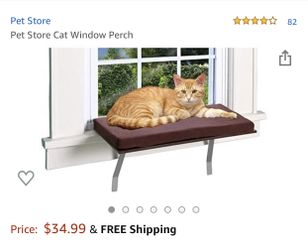 Pet Store Cat Window Perch