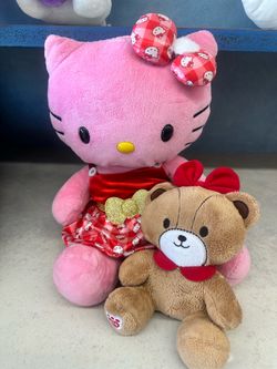Hello Kitty Christmas Build a bear with chum