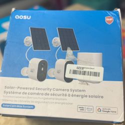 Solar-Powered Wireless Security Cameras