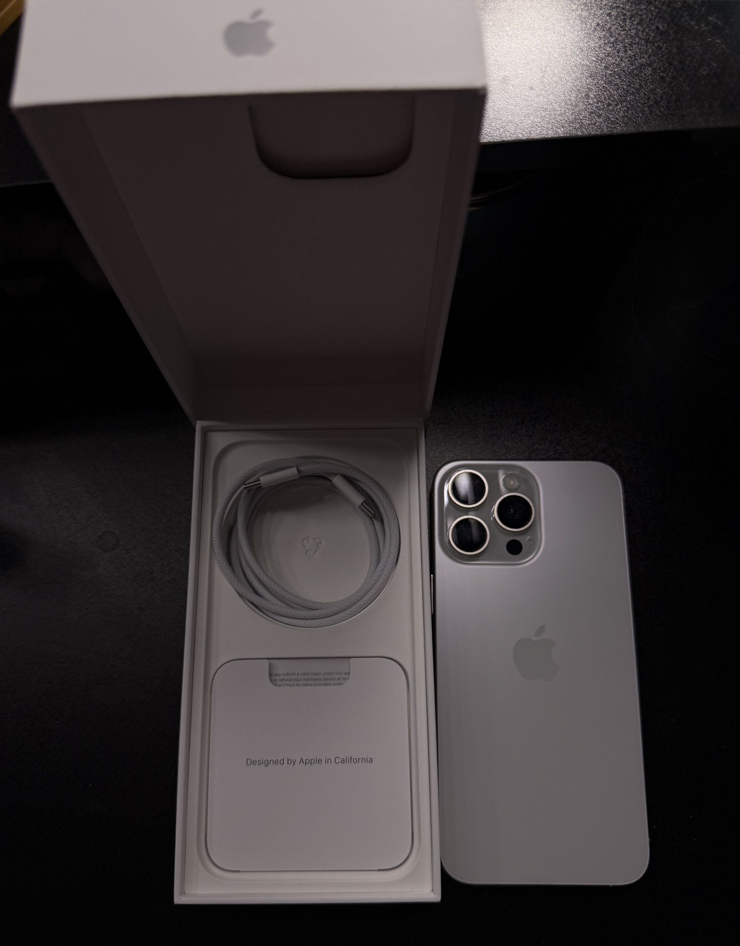 iPhone 15 Pro Max 256GB π Excellent Condition | With Box + Charger