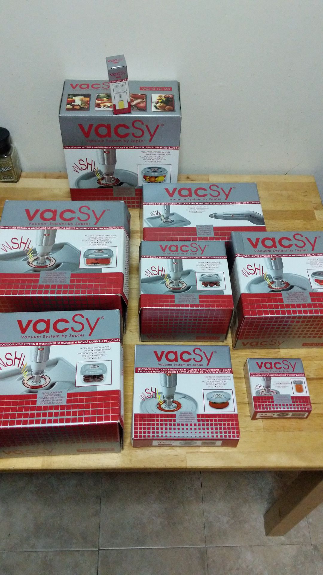 VACSY vacuum system VG 160