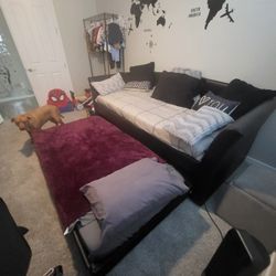 Futon with Trundle Bed
