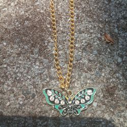 Luna Butterfly Necklace 