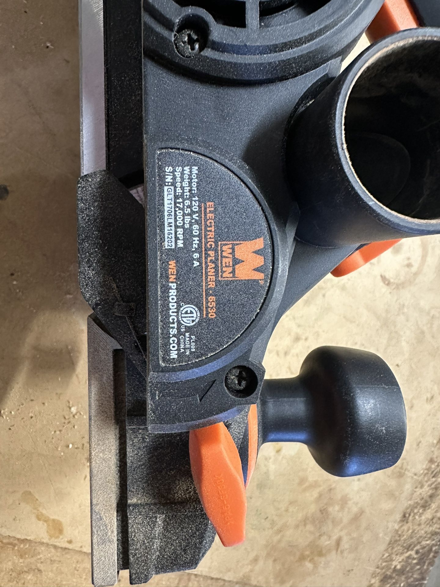 WEN 6530 Hand planer