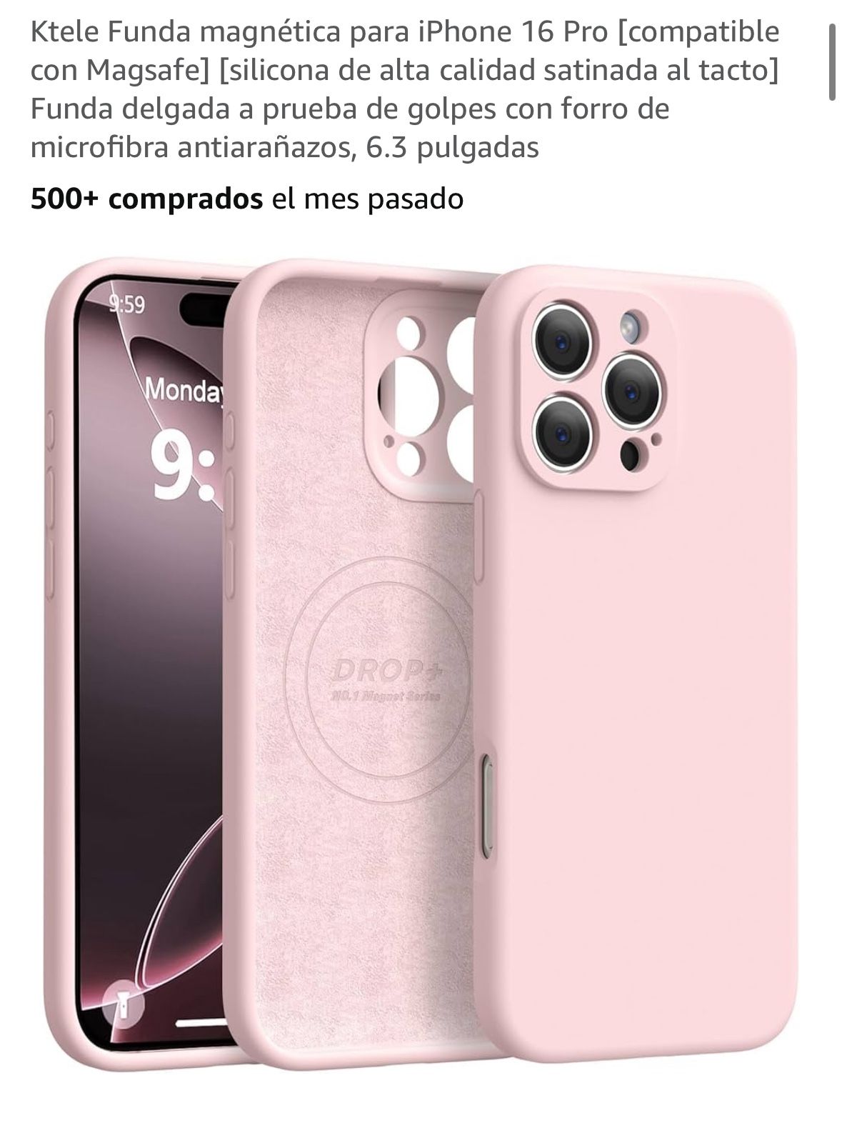 Estuche Para iPhone 16 Pro
