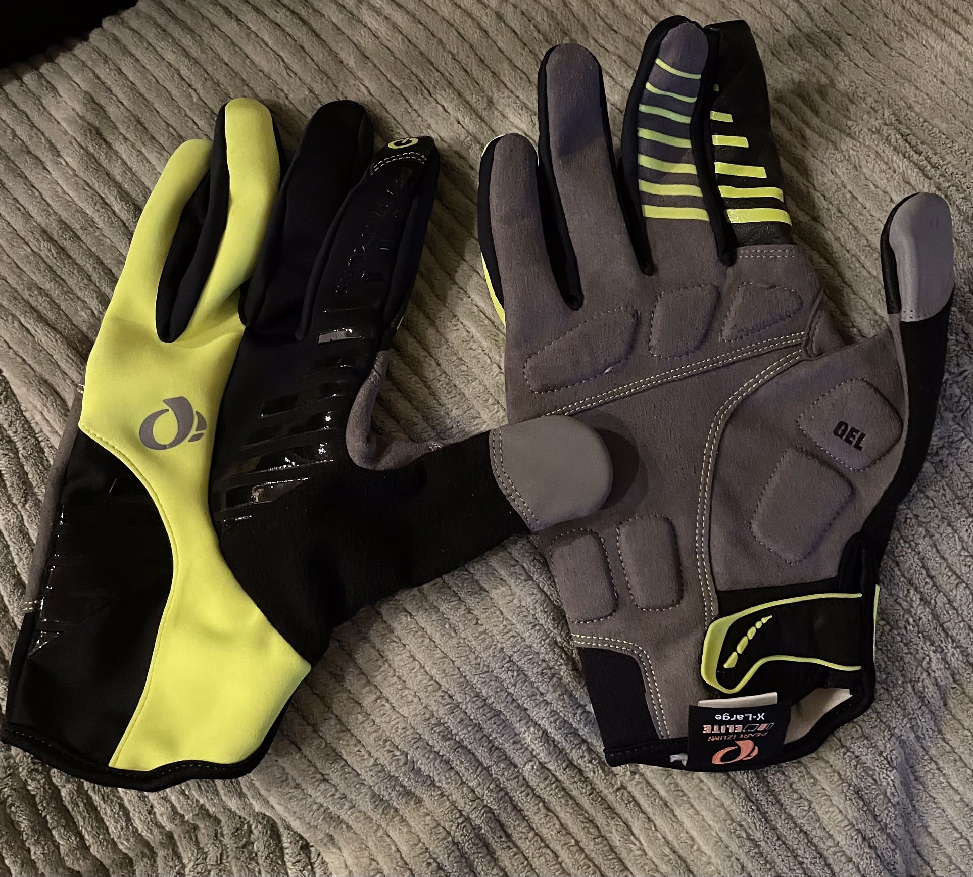 Pearl Izumi Elite Softshell Gel Cycling Gloves Size X-large