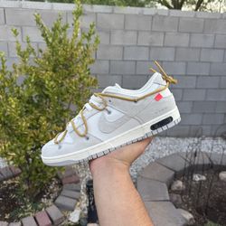 Dunk Low Off White Lot 37 of 50 (Read Description)