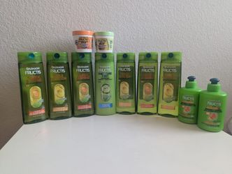 Garnier shampoo , hair  mask and leave in conditioner( Price Firm) FCFS