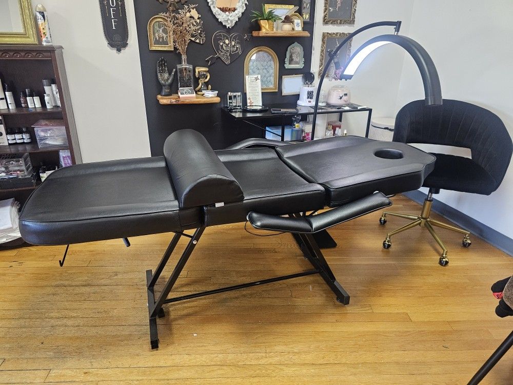 Adjustable Multipurpose Massage Table/tattoo Chair- FREE!