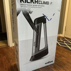 Wahoo Kickr Climb Bike Indoor Grade Simulator