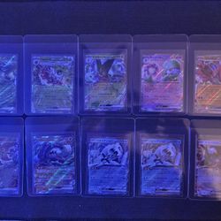 10 Japanese Ex Cards