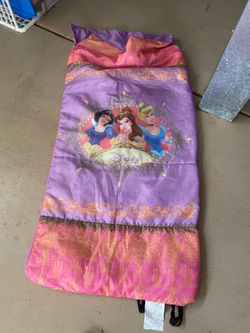 Princess sleeping bag $5