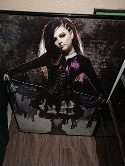 AMY LEE EARLY 2000’s FRAMED 24x36”POSTER
