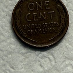 1940 One Cent  Rear Not Mind Mark