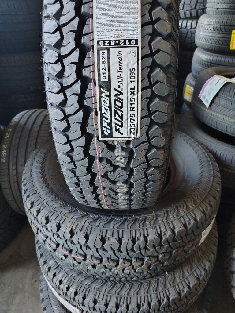 Llantas/Tires 235/75r15 Fuzion INSTALACIÓN Y BALANCEO GRATIS
