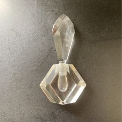  Antique 1930’s-1940’s Classic Crystal Perfume Bottle 