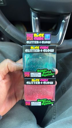 Needoh Nica Cube Glitter and Glow