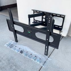 (NEW) $39 Large TV Wall Mount for 37-75 Inches, Full Motion Swivel Tilt VESA 600x400mm, Max 110 lbs