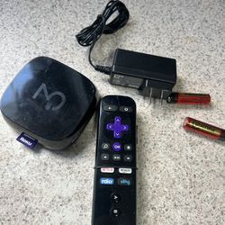 Roku 3 Media Streamer 4230X 3rd Generation, Black with Power Cord & Remote
