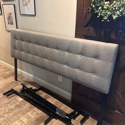 King Bed Frame And Headboard