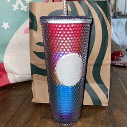 Brand New Rainbow Tumbler