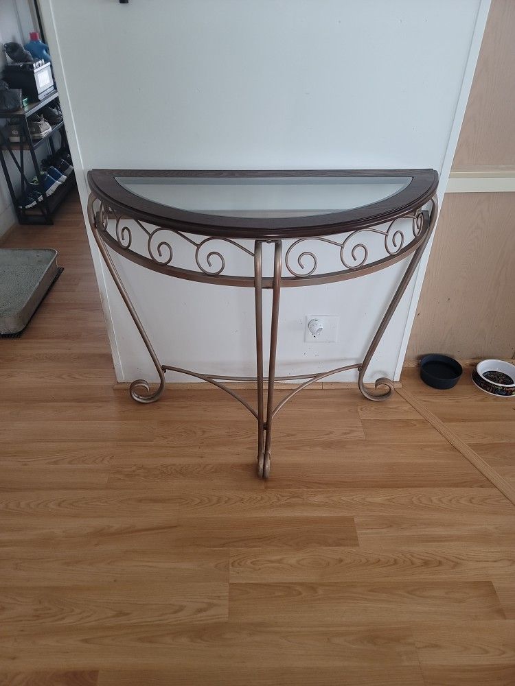 Half Moon Accent Table