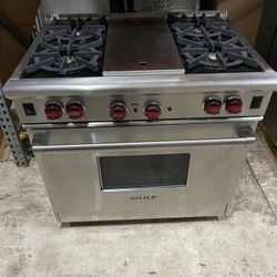 36 Inch Wolf Range