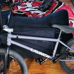 Kink Launch 20.25" BMX Bike Matte Storm Grey