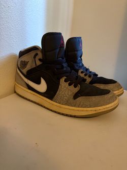 Air Jordan 1 Mid SE Elephant Print