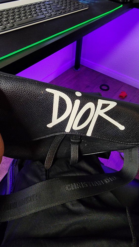 Dior x Shawn Stussy Saddle Bag