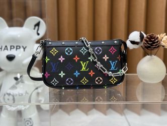 Black and Silver Hardware Purse 