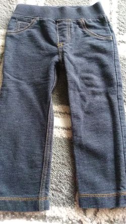 18 months- girls jeans- color black