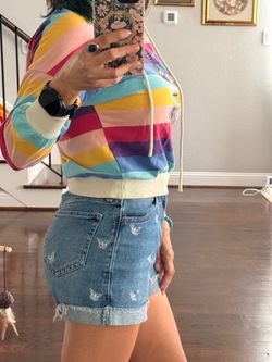 Y2K hoodie  🌈 size XS