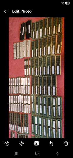 Computer ram scrap