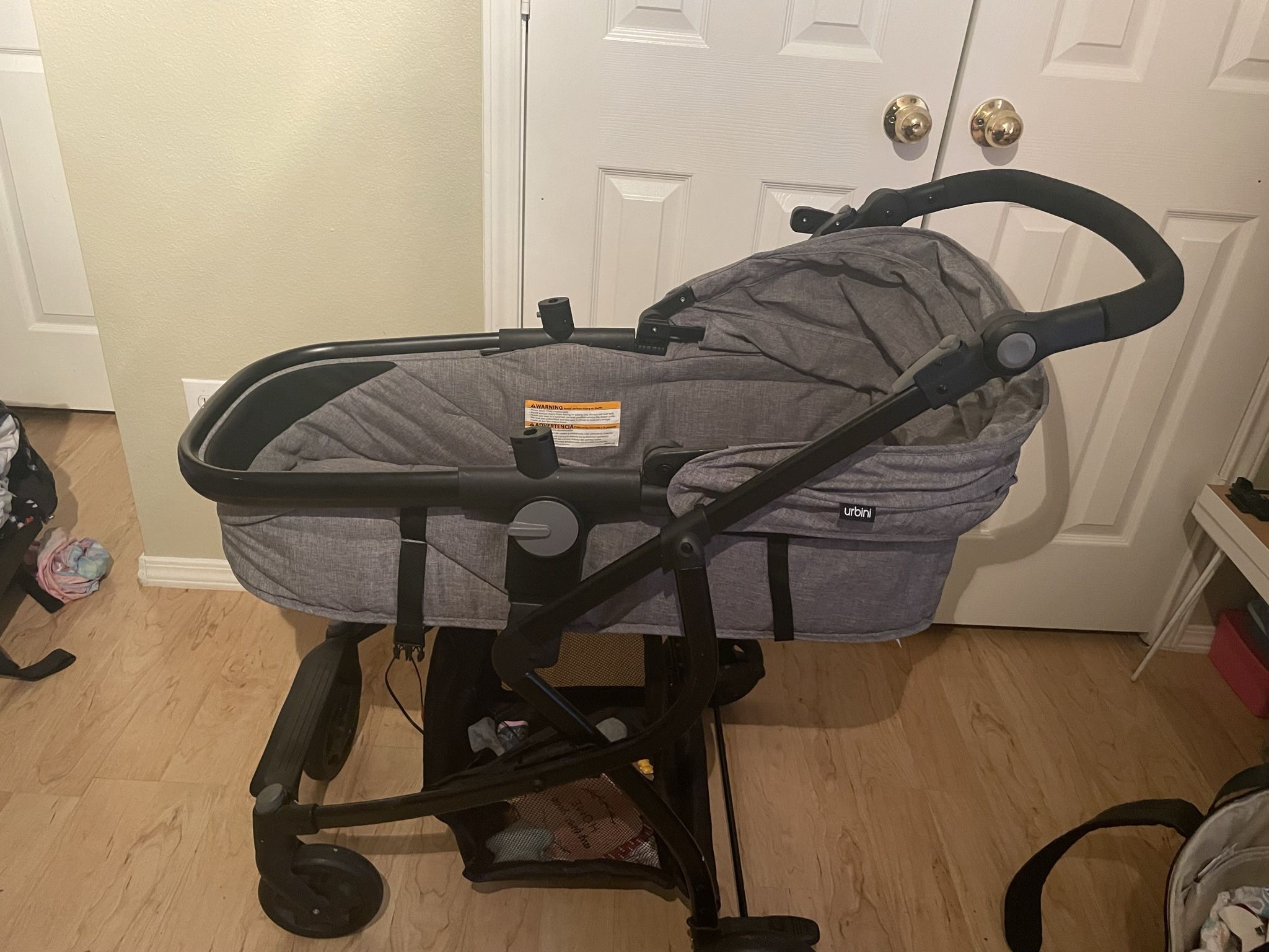 Baby Bassinet, Car seat & Stroller 3 In 1 