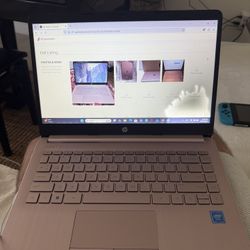 2025 HP LAPTOP - Rose Gold - No Issues